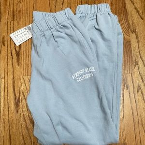 Sweatpants light blue Size 35